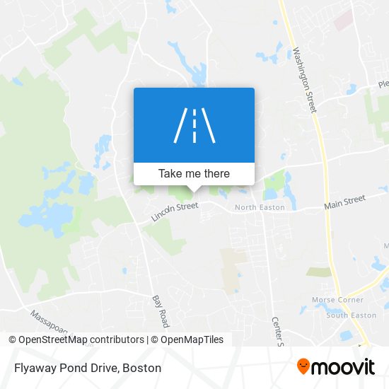 Flyaway Pond Drive map