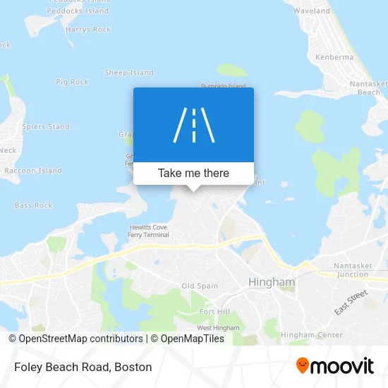 Foley Beach Road map