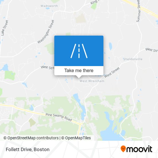 Follett Drive map