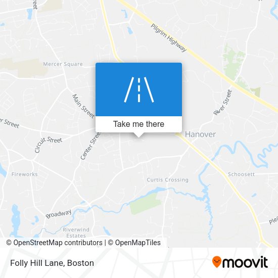 Mapa de Folly Hill Lane