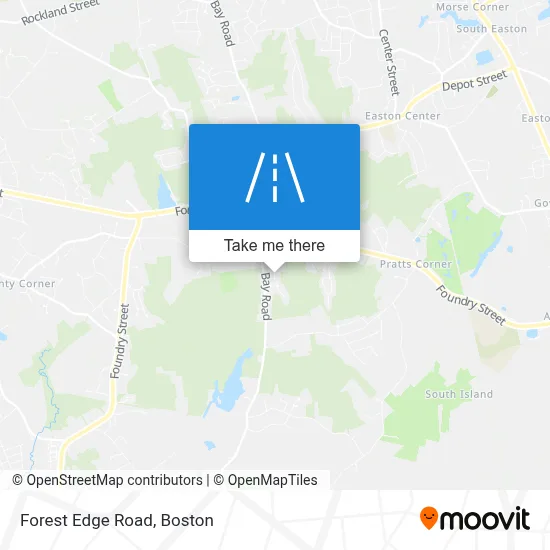 Forest Edge Road map