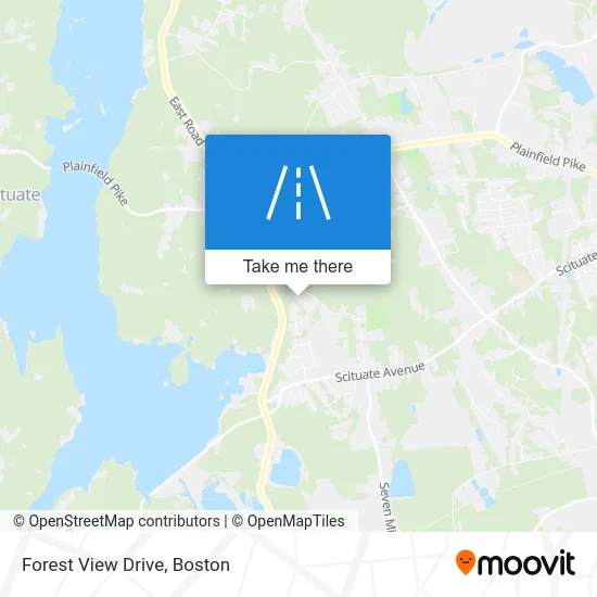 Forest View Drive map