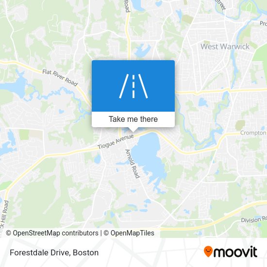 Mapa de Forestdale Drive