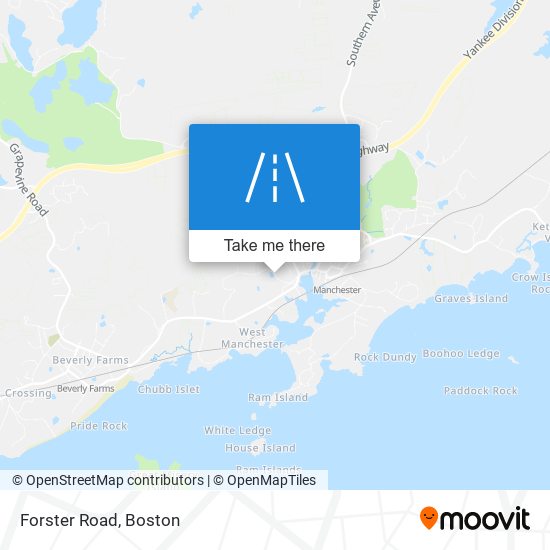 Mapa de Forster Road