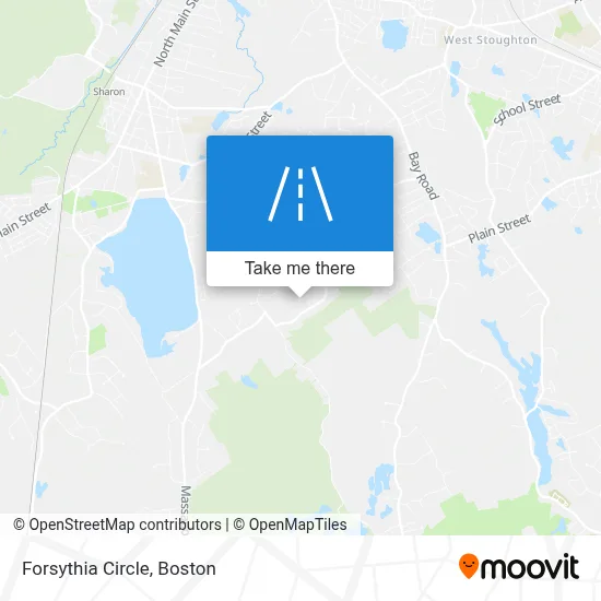 Forsythia Circle map