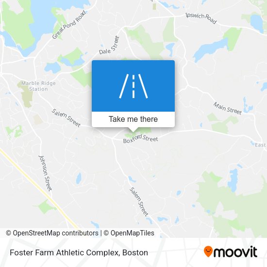 Foster Farm Athletic Complex map