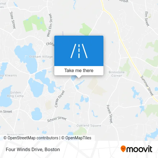 Four Winds Drive map