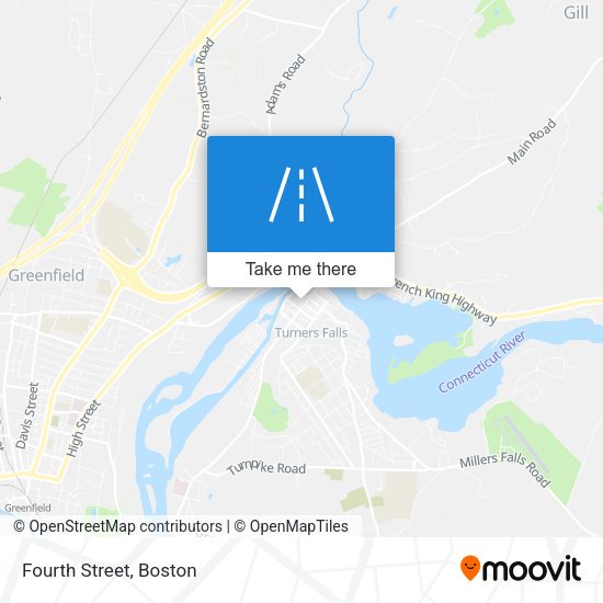 Mapa de Fourth Street