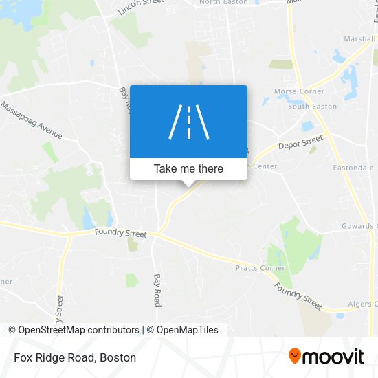 Mapa de Fox Ridge Road