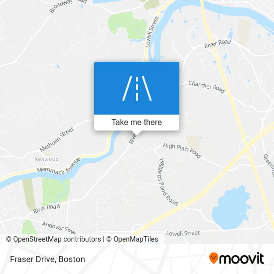 Fraser Drive map