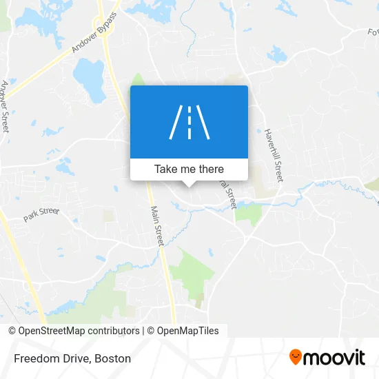 Freedom Drive map