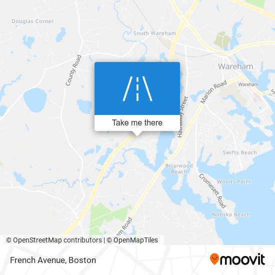 Mapa de French Avenue
