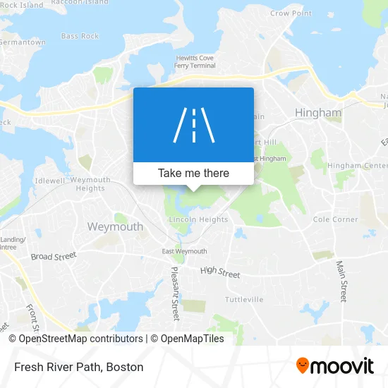 Fresh River Path map