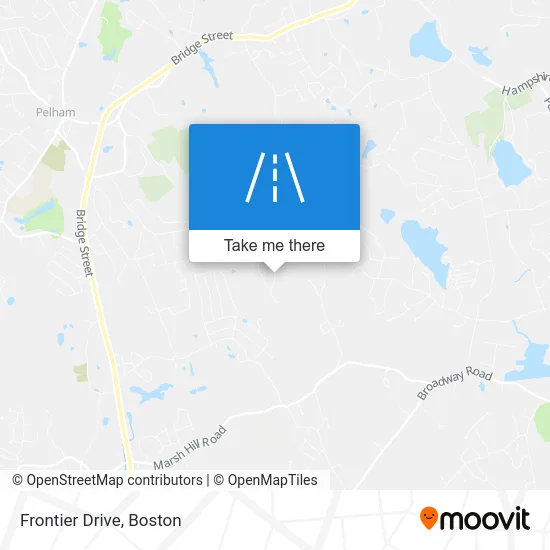Frontier Drive map