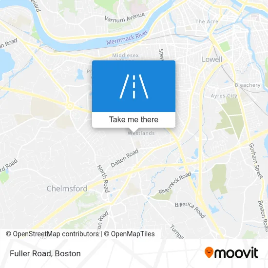 Fuller Road map