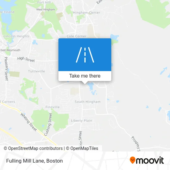 Fulling Mill Lane map
