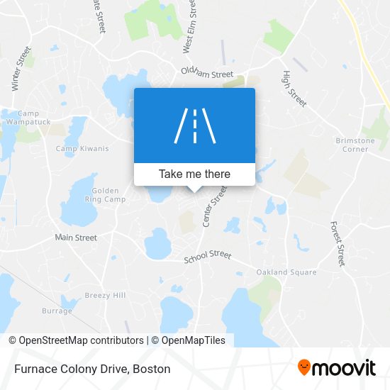 Mapa de Furnace Colony Drive