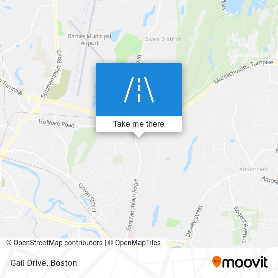 Gail Drive map