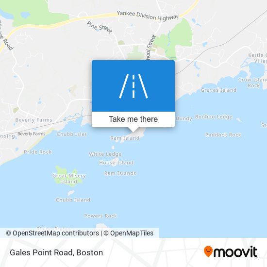 Mapa de Gales Point Road