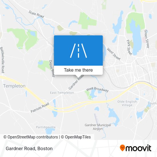 Mapa de Gardner Road