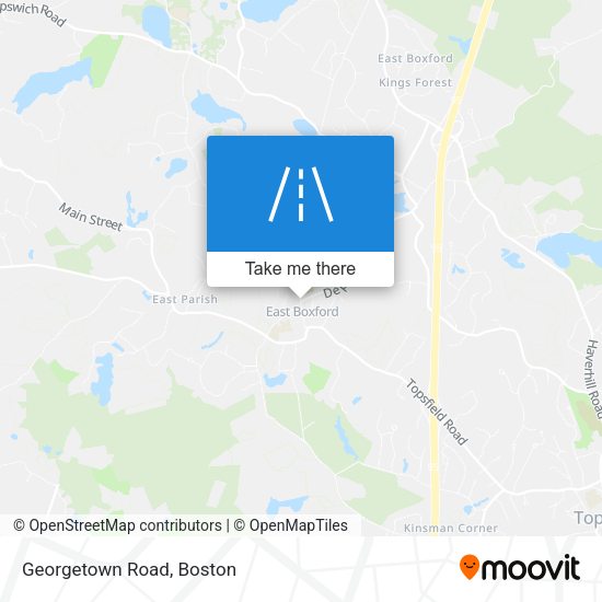 Georgetown Road map