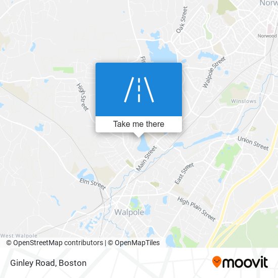 Mapa de Ginley Road