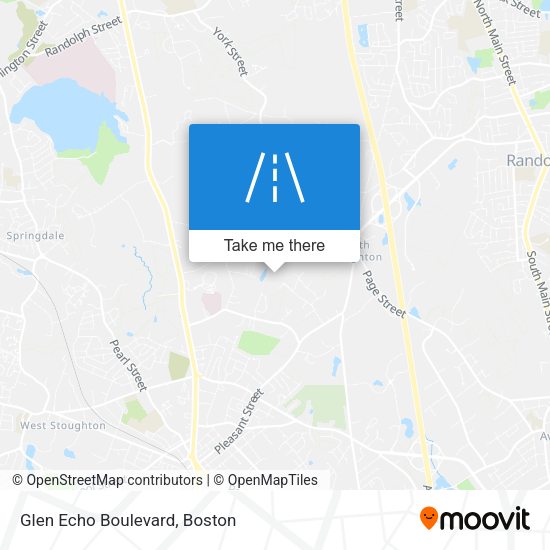 Mapa de Glen Echo Boulevard