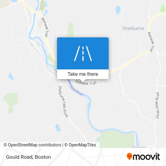 Mapa de Gould Road