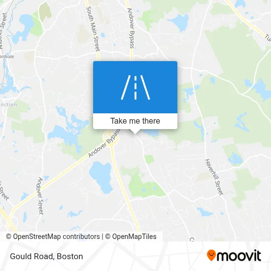 Gould Road map