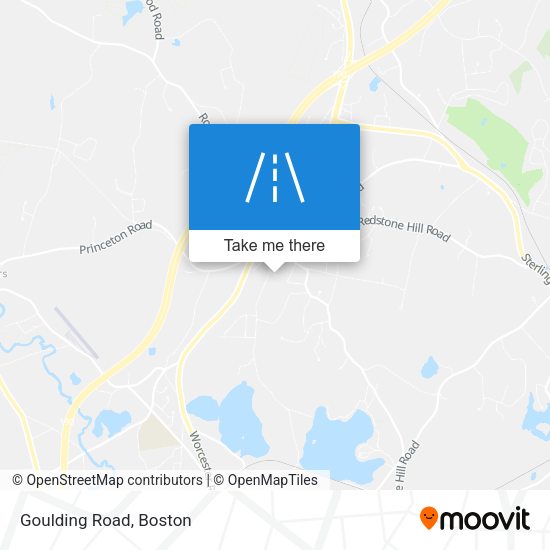 Mapa de Goulding Road