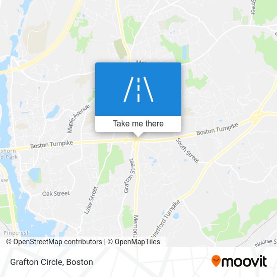 Grafton Circle map