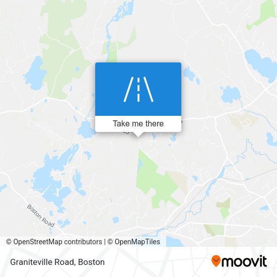 Mapa de Graniteville Road