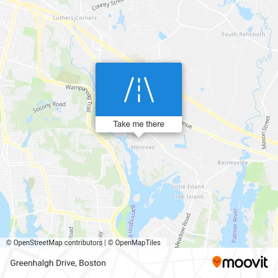 Greenhalgh Drive map