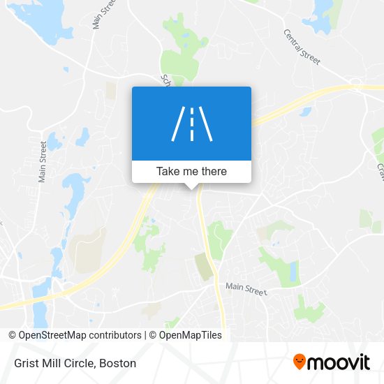 Grist Mill Circle map