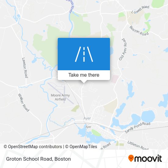 Mapa de Groton School Road