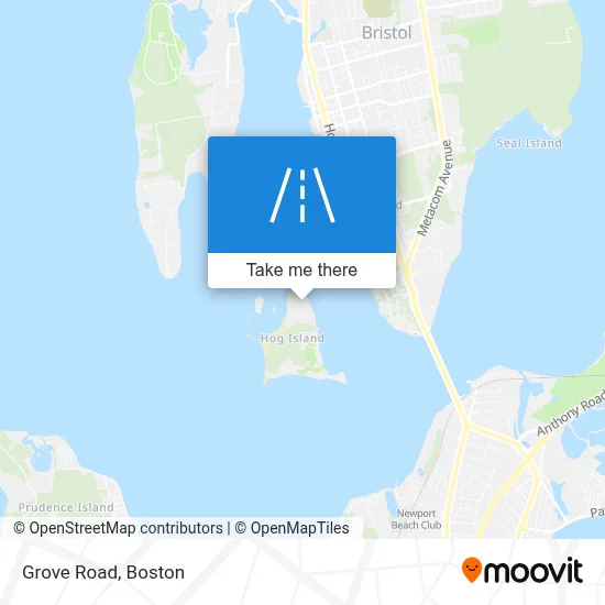 Grove Road map