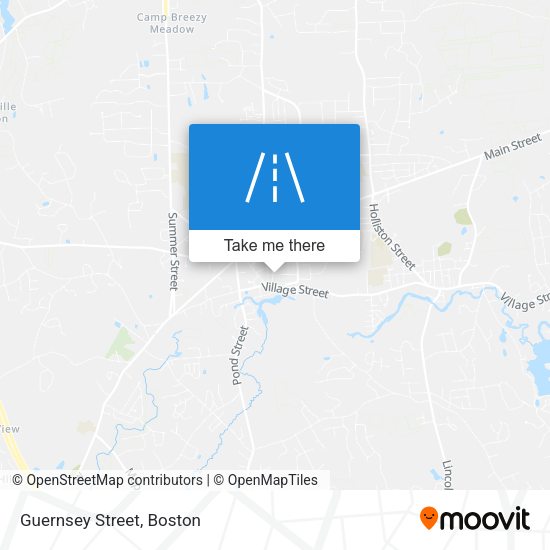 Mapa de Guernsey Street