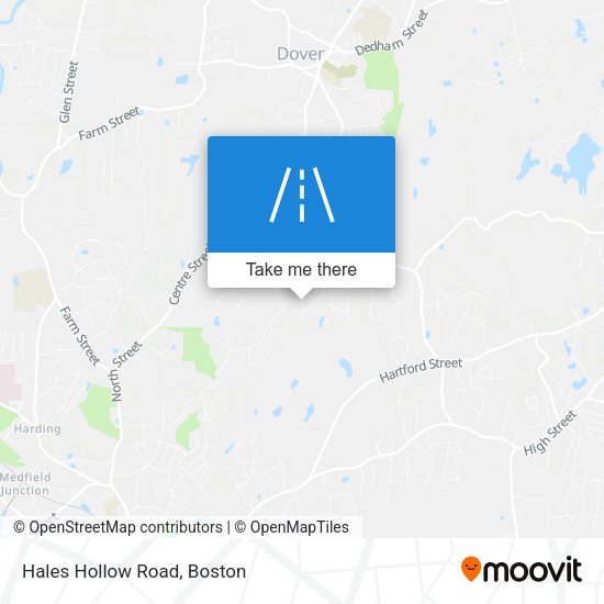 Mapa de Hales Hollow Road