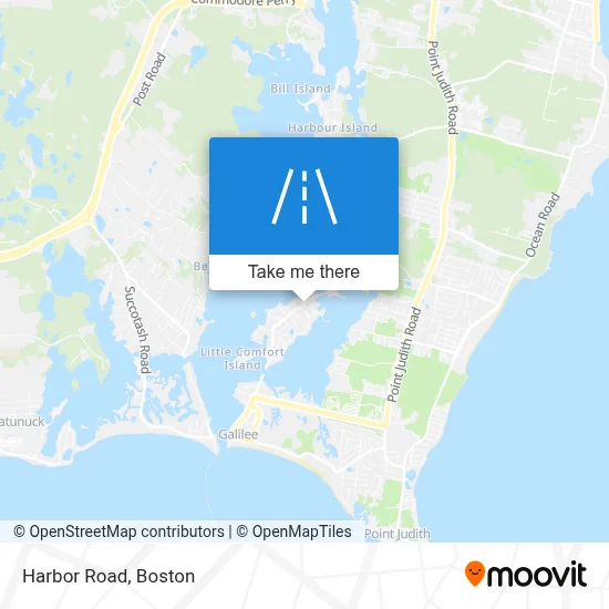Harbor Road map