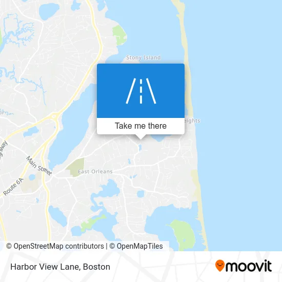 Harbor View Lane map