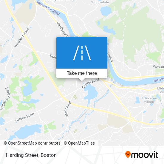 Mapa de Harding Street
