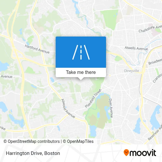 Harrington Drive map