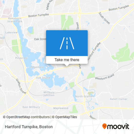 Hartford Turnpike map