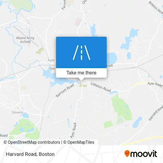 Harvard Road map