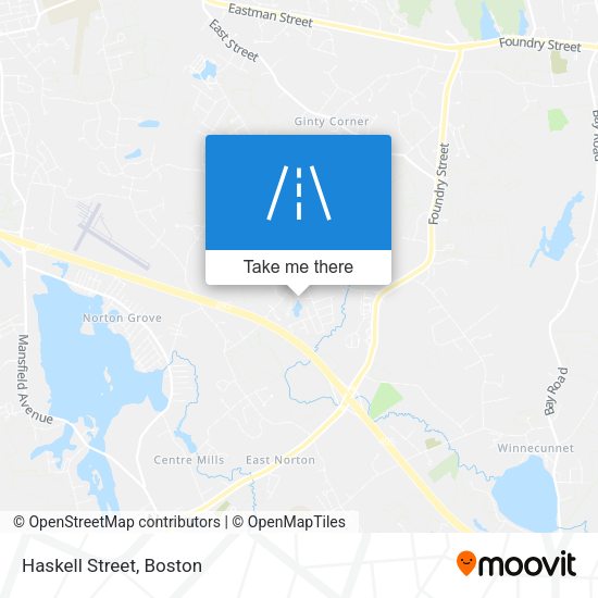 Mapa de Haskell Street