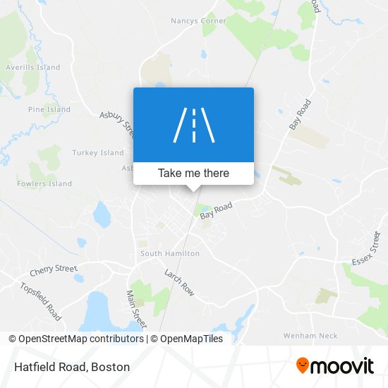 Mapa de Hatfield Road