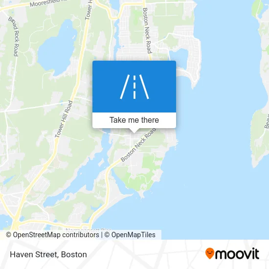 Haven Street map
