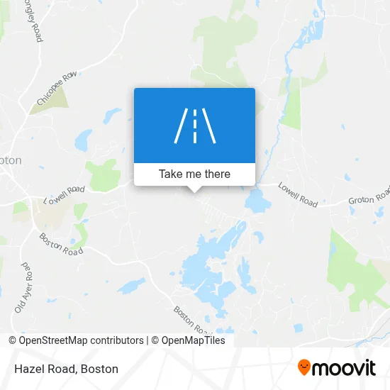 Hazel Road map