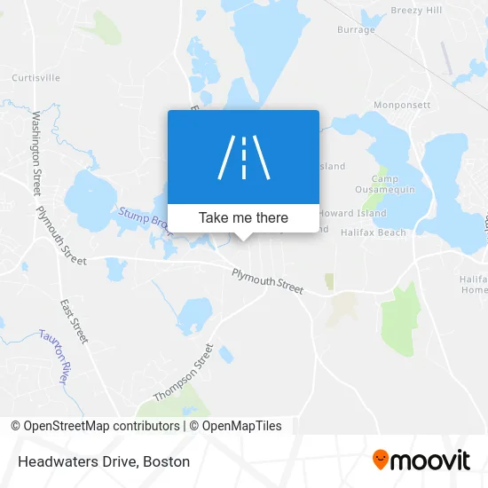Headwaters Drive map