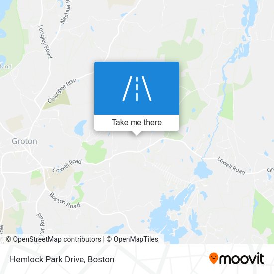 Hemlock Park Drive map